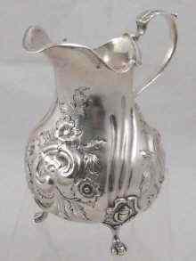 Appraisal: A Victorian item converted to a large silver cream jug