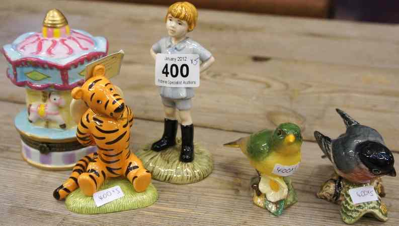 Appraisal: Royal Doulton Winnie The Pooh Christopher Robin WP Tiggers Love