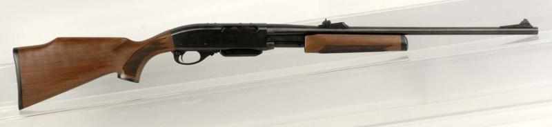 Appraisal: Remington Pump Rifle Description winchester Nice wooden stock and forward