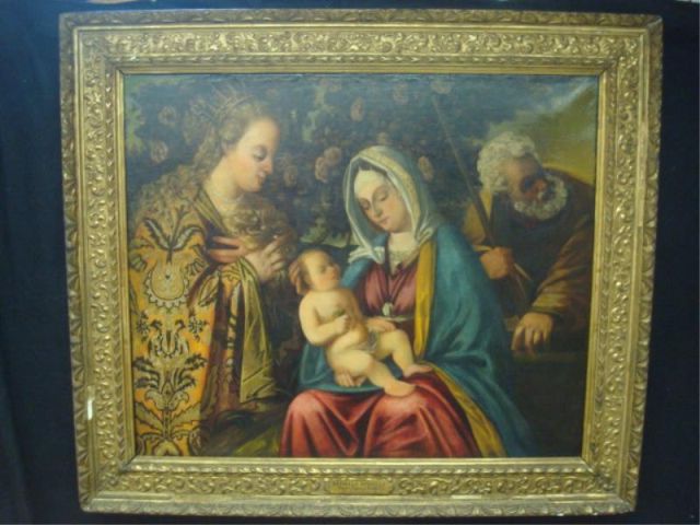 Appraisal: SPINELLI Spinello O C Madonna Child Saints Attributed or After