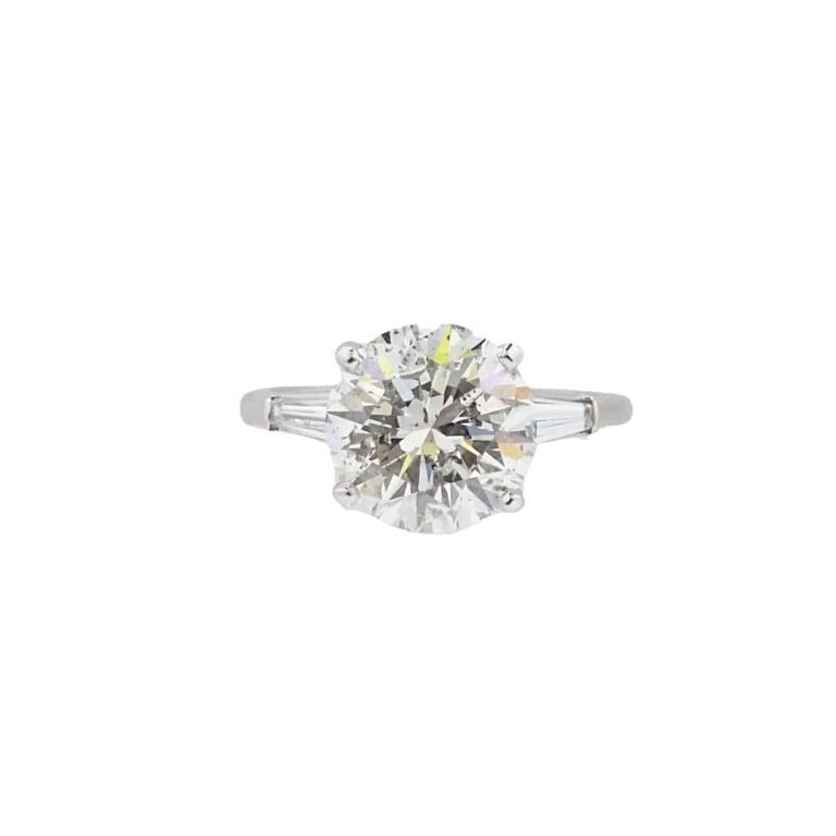 Appraisal: GIA Certified ct Round Brilliant Cut Diamond GIA Certified ct