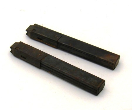 Appraisal: Lot consists of two round clips for the US Thompson