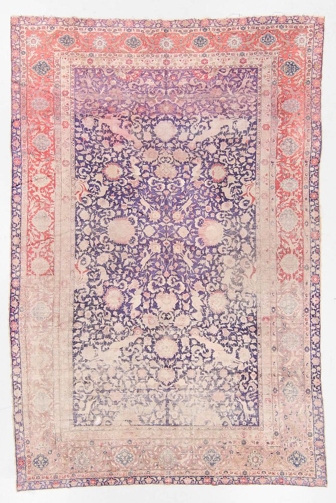 Appraisal: Antique Kayseri Rug Turkey ' '' x ' '' Antique