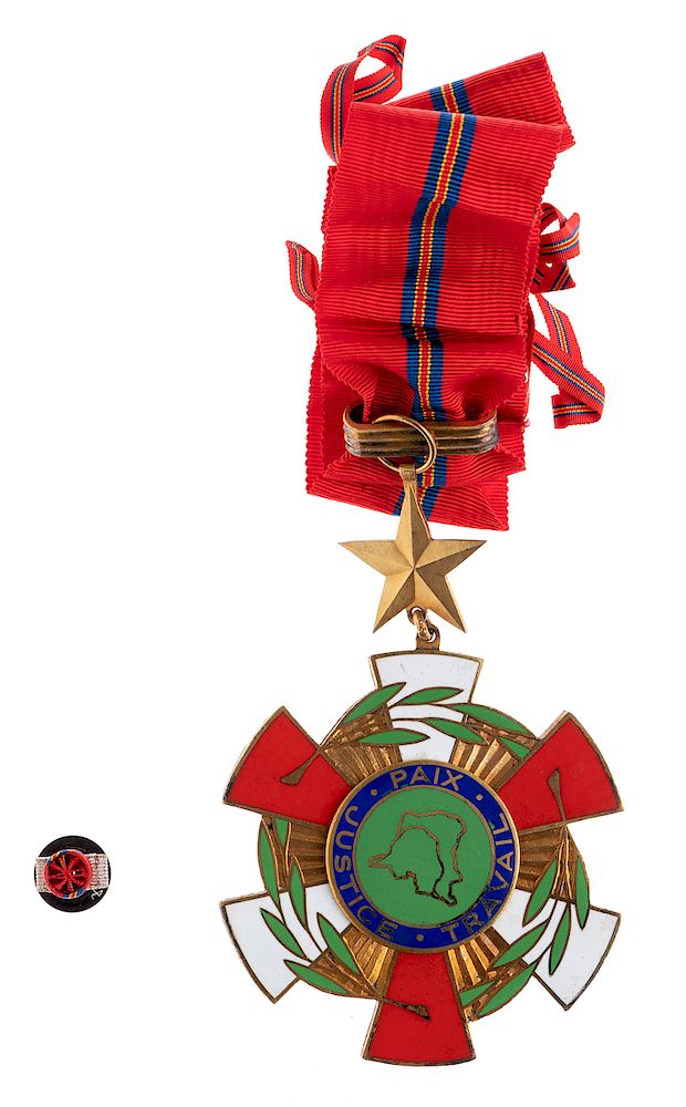 Appraisal: CONGO ORDER OF MERIT COMMANDER CONGO ORDER OF MERIT COMMANDER