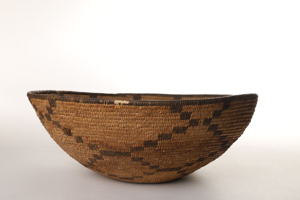 Appraisal: Apache Basketry Bowl ca - Apache Basketry Bowl ca -