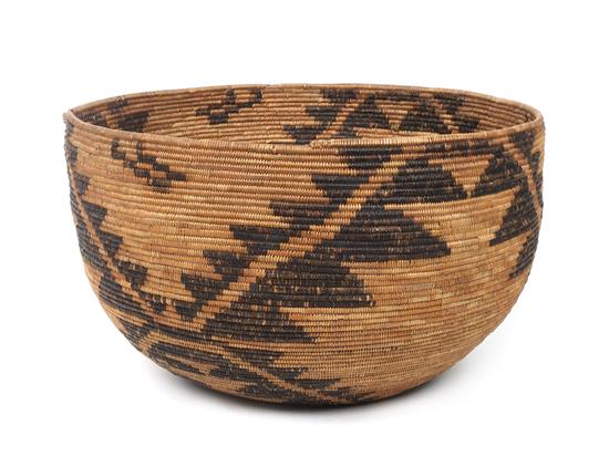 Appraisal: Sale Lot A Maidu Basket Bowl Height x diameter inches