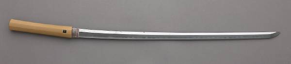 Appraisal: A katana Circa nagasa cm shinogi-zukuri irorimune notably straight blade