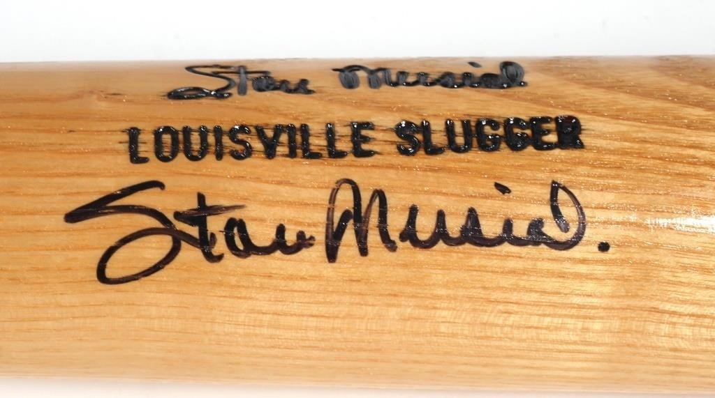 Appraisal: JSA authenticated signature by HOF player Stan Musial of the