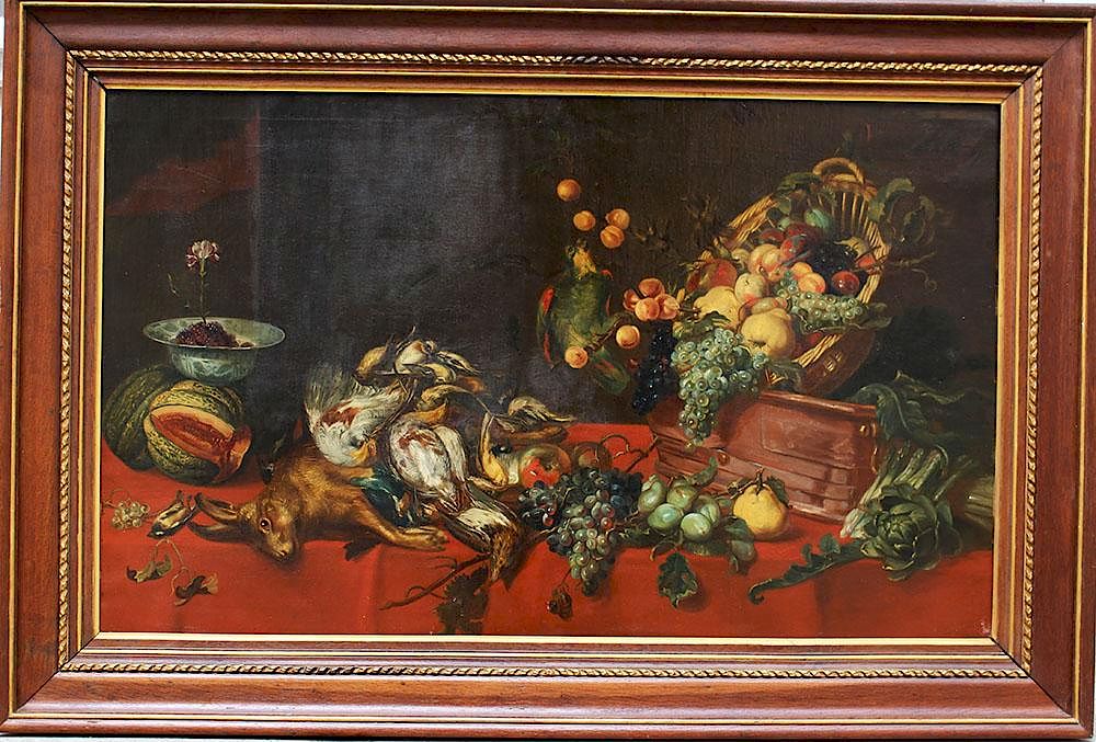 Appraisal: Frans Snyders - -attributed Frans Snyders - -attributed Large Still