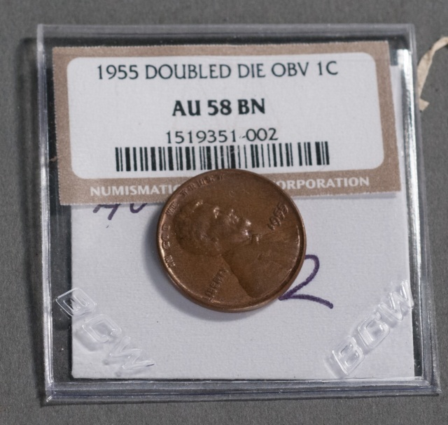 Appraisal: Doubled Die Lincoln Cent Nice brown AU This is a