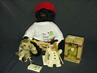 Appraisal: MARGARETE STEIFF ASSORTMENT This lot has different Steiff animals -