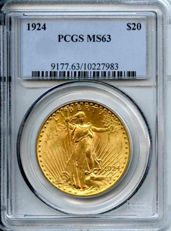 Appraisal: MS PCGS Bright yellow-gold luster is accented with a bold