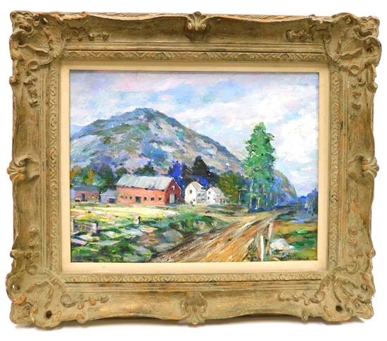 Appraisal: Peter Bela Mayer Hungarian-American - New Hampshire Impressionist style oil