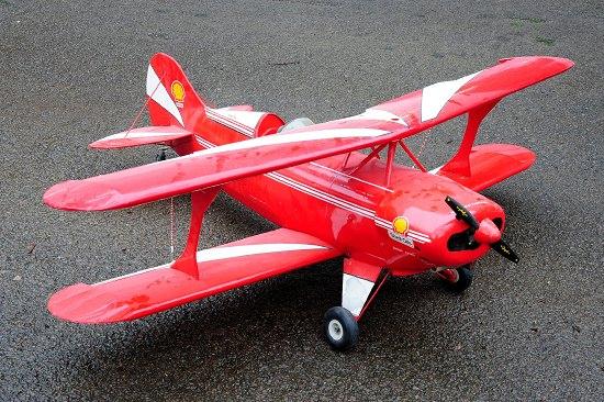 Appraisal: A Pitts 'Special' S A model biplane petrol driven as