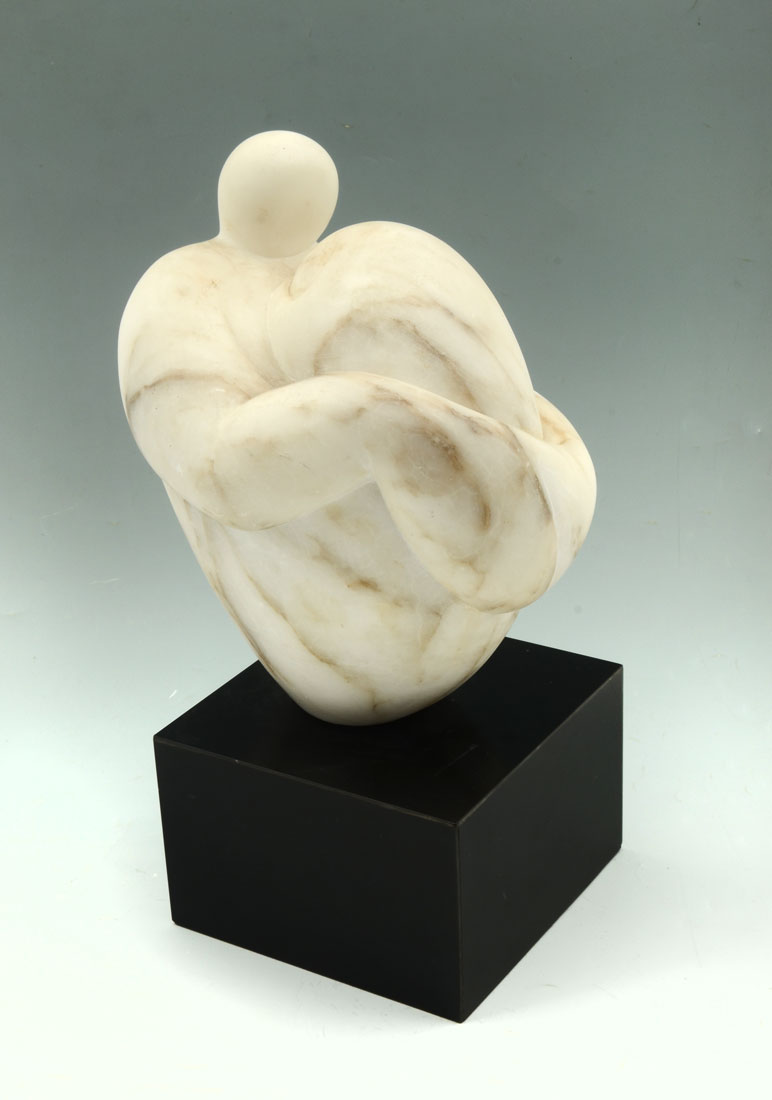 Appraisal: KATZ William American - Mother and Child Marble '' h