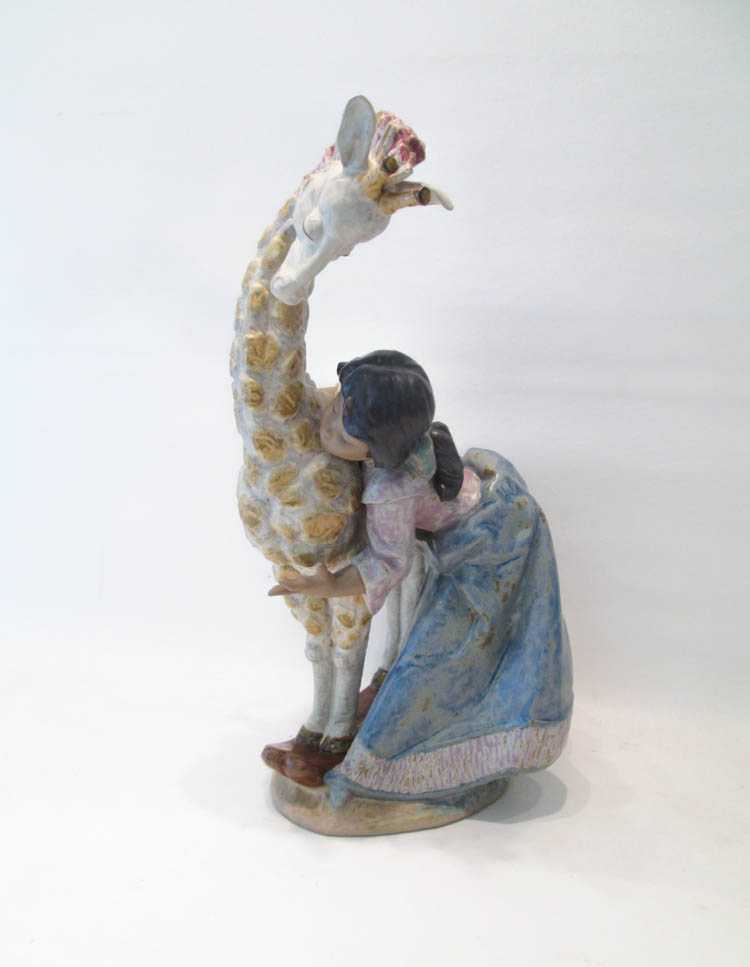 Appraisal: LLADRO JUST US PORCELAIN SCULPTURE sculptor Francisco Polope issued retired