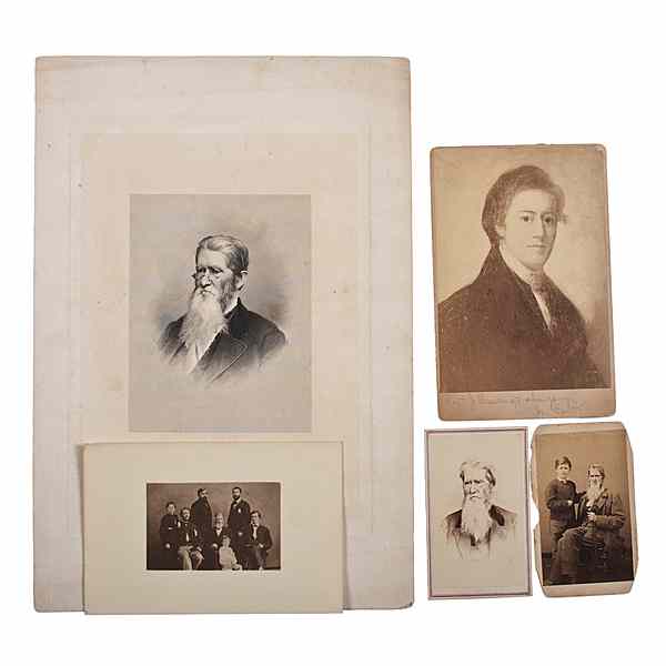 Appraisal: Breckinridge Family Archive Approx items including photographs cased images portraits