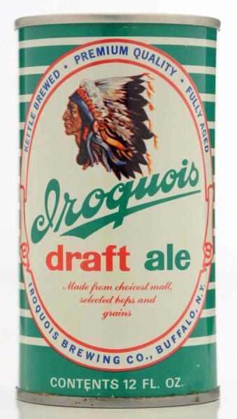 Appraisal: Iroquois Draft Ale Pull Tab Beer Can - Near perfect