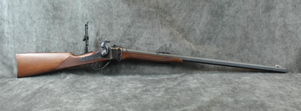 Appraisal: REPRODUCTION SINGLE SHOT SHARPS RIFLE BY E M F -