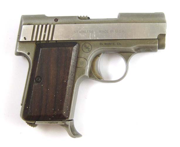 Appraisal: OMC BACK UP MODEL SINGLE ACTION SEMI AUTOMATIC PISTOL mm