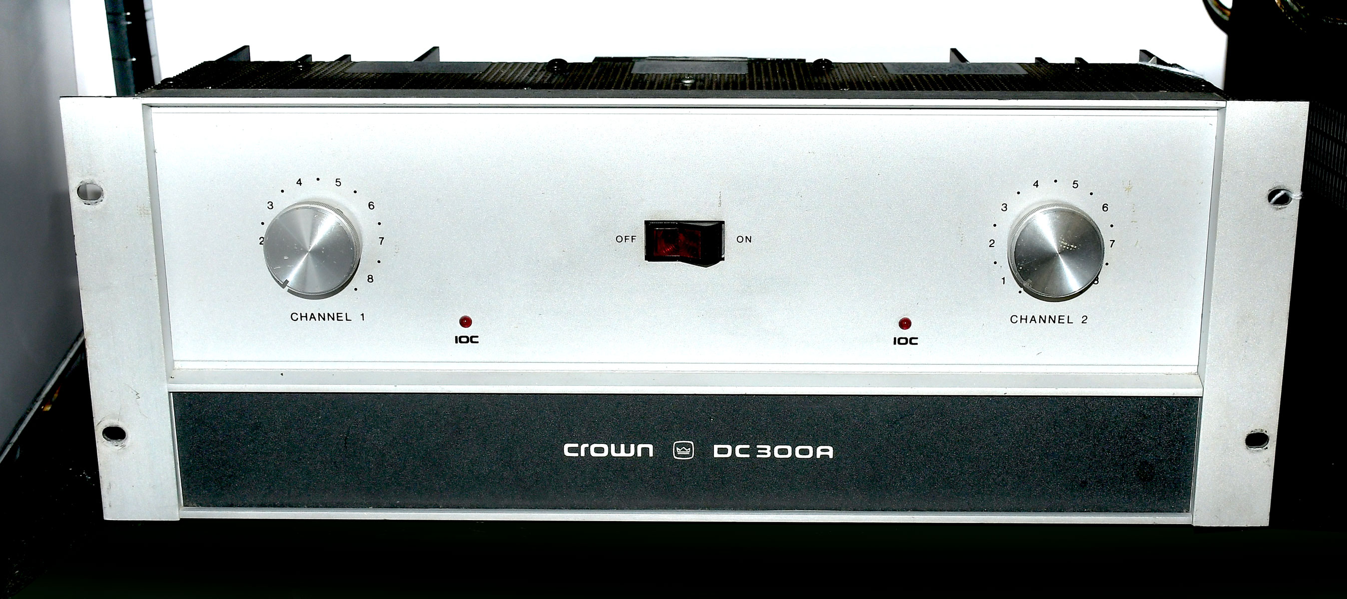 Appraisal: CROWN DC A - CHANNEL POWER AMPLIFIER From the estate