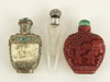 Appraisal: MINIATURE LOT - Three piece lot consisting of - sterling