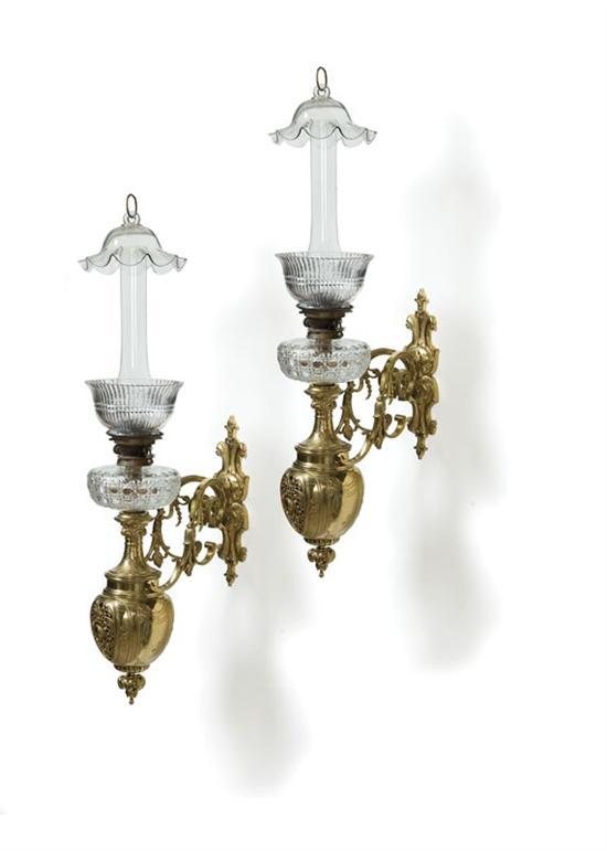 Appraisal: PAIR OF SHIP'S LAMPS Phelps and Evington Manchester England nd