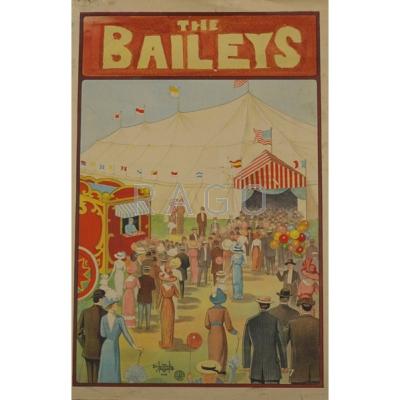 Appraisal: CIRCUS POSTERS ETC Includes Baileys The Tokio Japanese Troupe Along