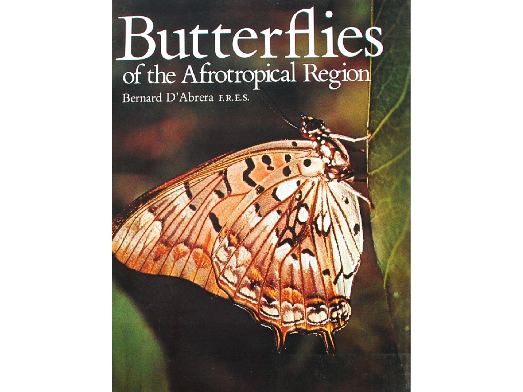 Appraisal: D'ABRERA B 'Butterflies' fifteen volumes comprising 'Afro tropical Region' pub