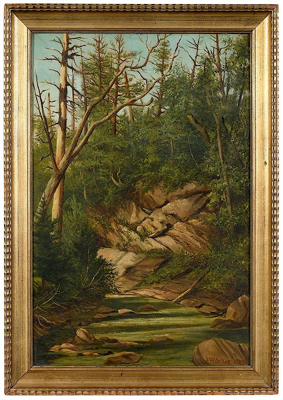 Appraisal: William Aiken Walker South Carolina - Wooded Landscape signed and