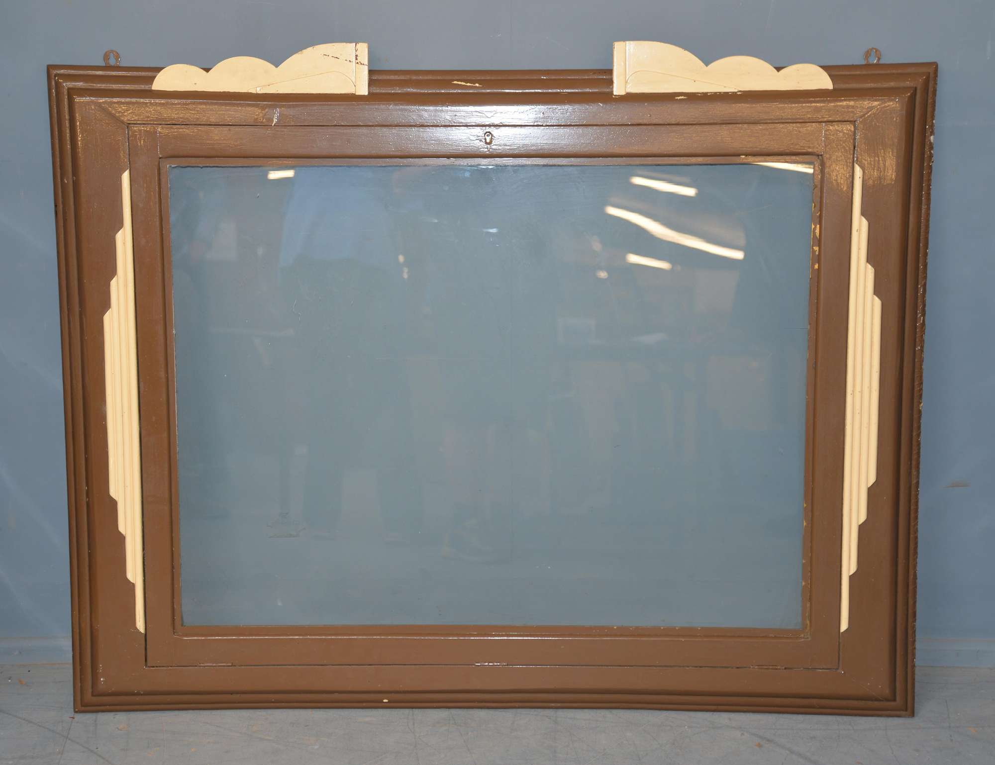 Appraisal: Cinema Original wooden Quad poster frame from the Odeon cinema