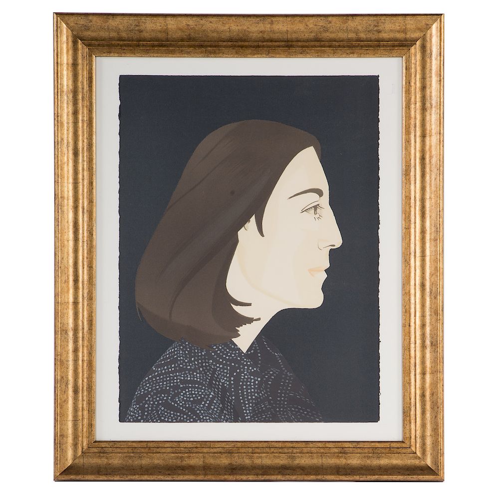 Appraisal: Alex Katz Ada screenprint American b From Ada Four Times