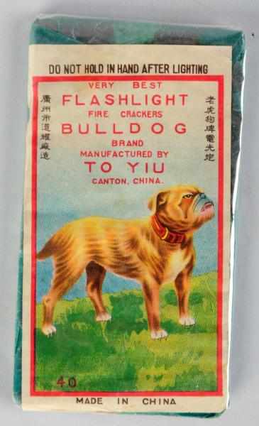 Appraisal: Bulldog -Pack Firecrackers Class Manufactured by To Yiu Condition Near