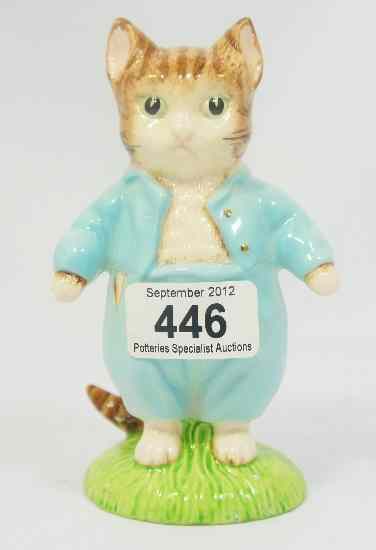 Appraisal: Beswick Large Size Beatrix Potter Figure Tom Kitten Gold Buttons