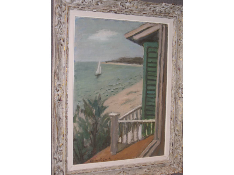 Appraisal: WALLACE HERNDON SMITH AMERICAN - Harbour Springs Michigan looking out