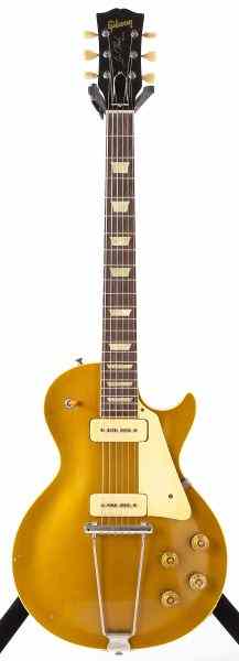 Appraisal: Gibson Les PaulFinish Goldtop Serial Number see Gruhn Guitar Report