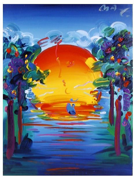 Appraisal: Peter Max American-German b Silkscreen Peter Max American-German b Silkscreen