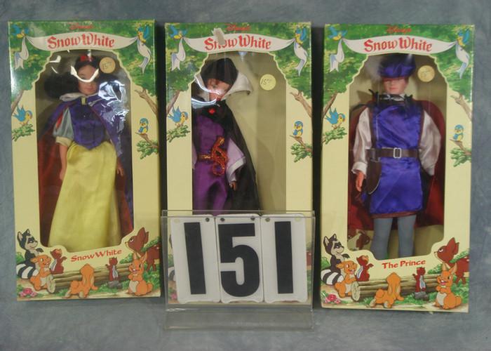 Appraisal: Bikin Snow White Disney Dolls set of all mint in