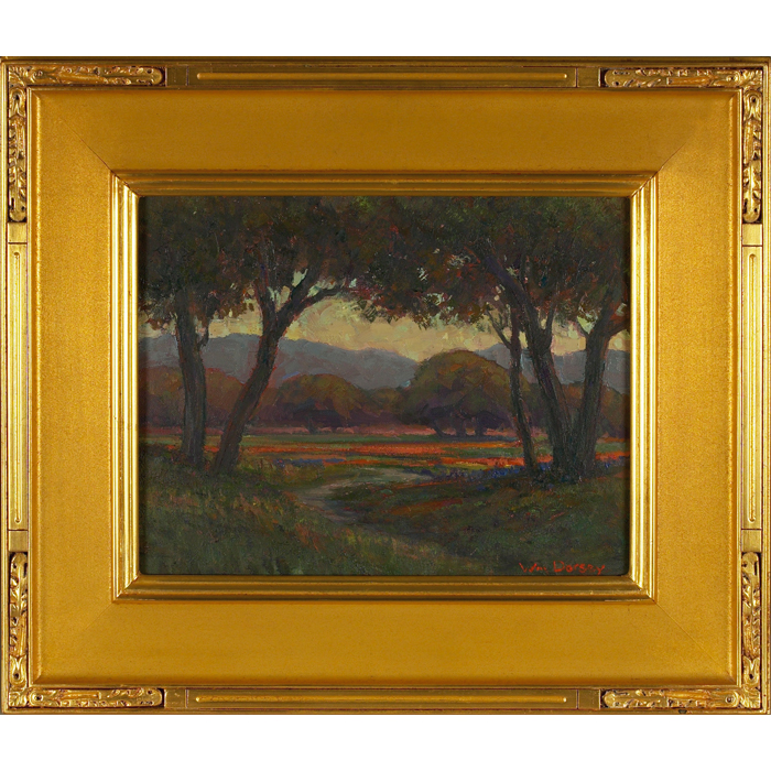 Appraisal: William Dorsey California Landscape