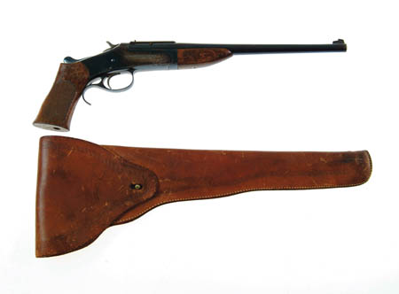 Appraisal: H R HANDY GUN Cal LR SN Single shot pistol