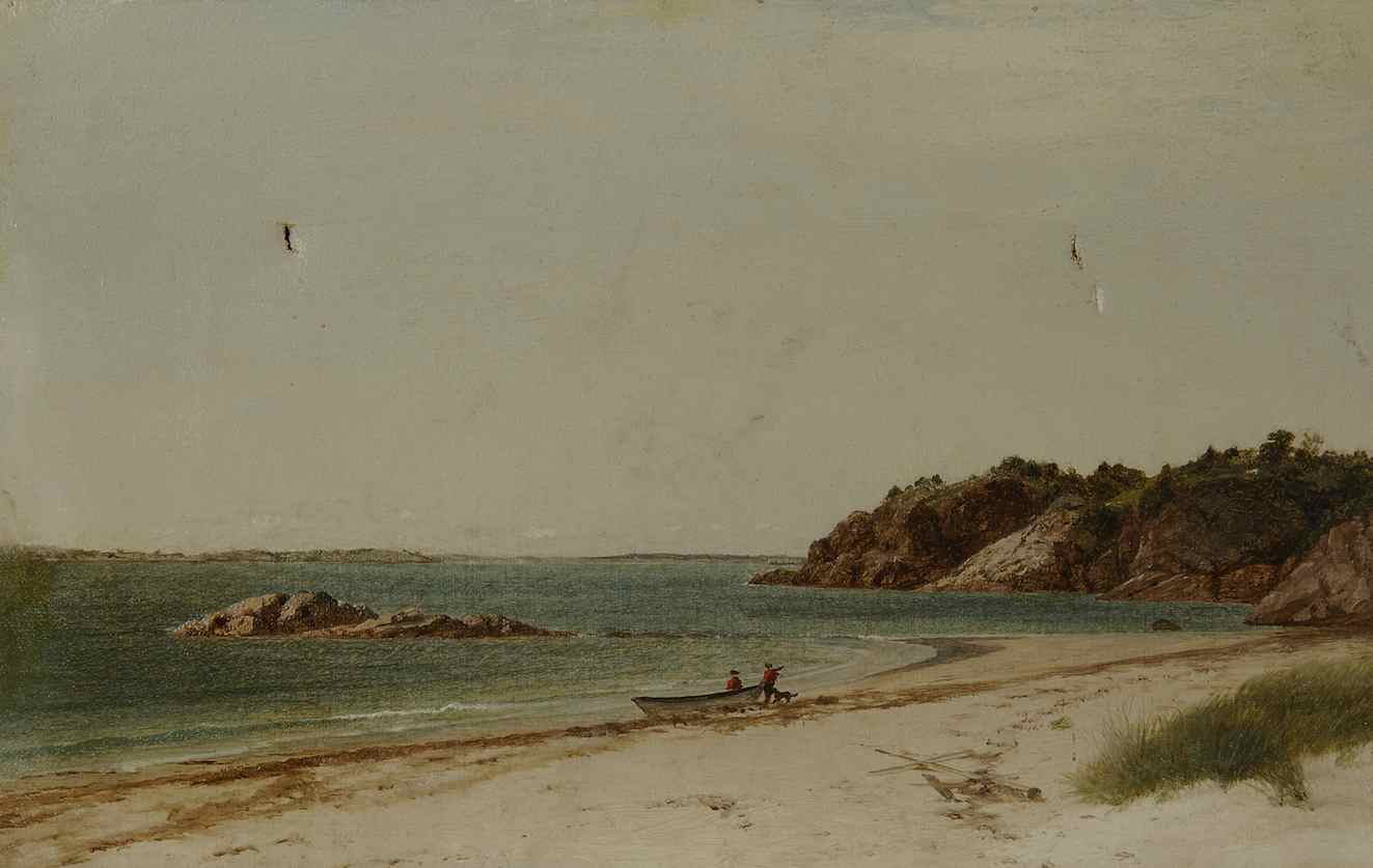 Appraisal: JOHN FREDERICK KENSETTAmerican - Study for View of the Beach