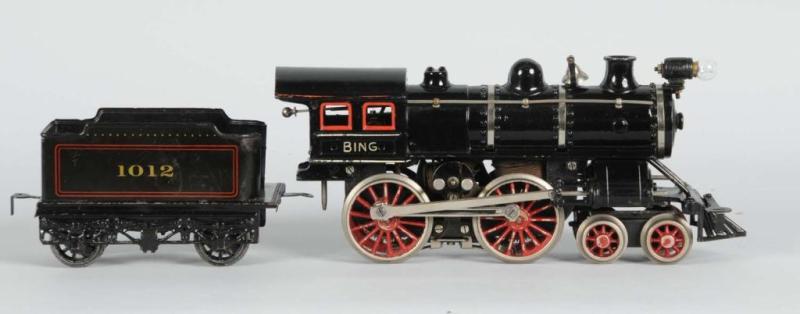 Appraisal: Bing -Gauge American Profile Loco Tender Description Pre-war Cast iron