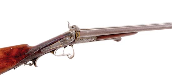 Appraisal: Imman Meffert in Suhl -bore pinfire SxS sporting gun late