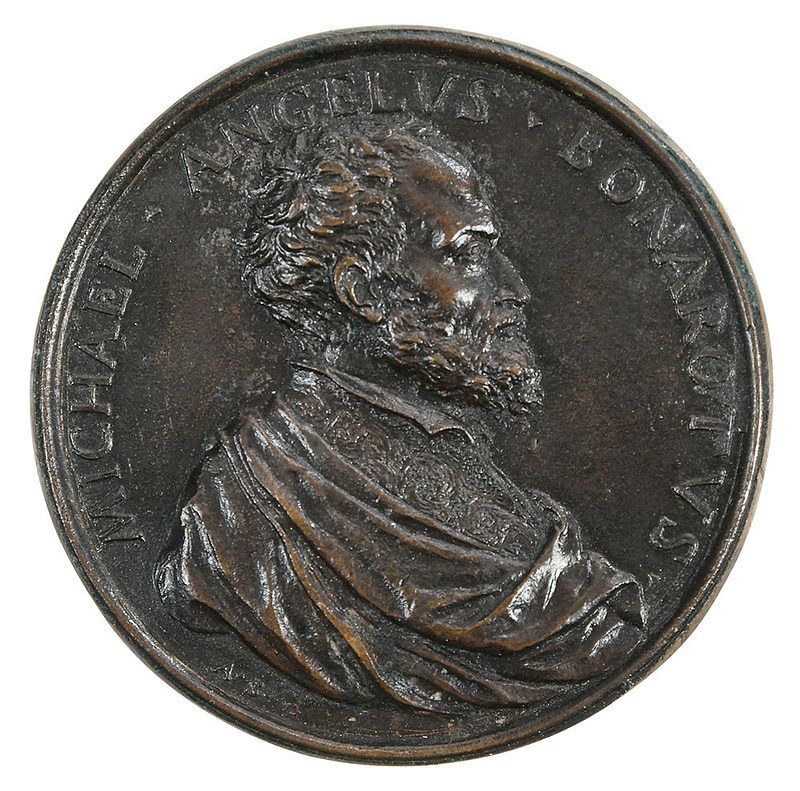 Appraisal: Michelangelo Buonarroti Medal by Antonio Selvi A S below bust