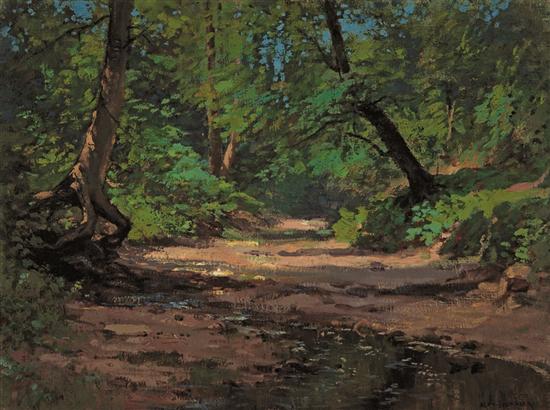 Appraisal: ALEXIS JEAN FOURNIER American - Summer Woodlands oil on canvas