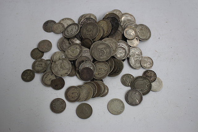 Appraisal: A QUANTITY OF VICTORIAN AND LATER SILVER AND OTHER COINAGE