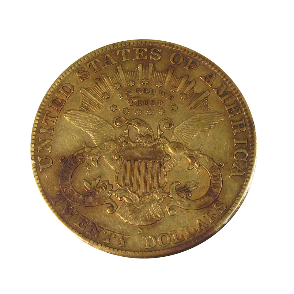 Appraisal: American S Gold Double Eagle Coin