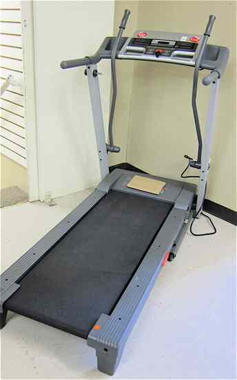 Appraisal: PRO-FORM CROSSWALK SPORT TREADMILL model HP motor space saver feature