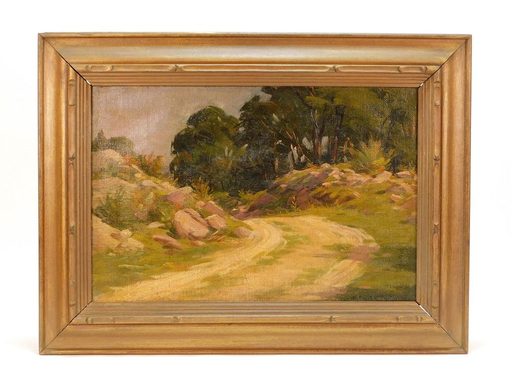 Appraisal: Herbert Cyrus Farnum O C Rhode Island Painting Herbert Cyrus