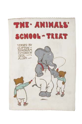 Appraisal: ALDIN'S FANCIFUL ANIMALS CHILDREN'S LITERATURE Bingham Clifton The Animals' School-Treat